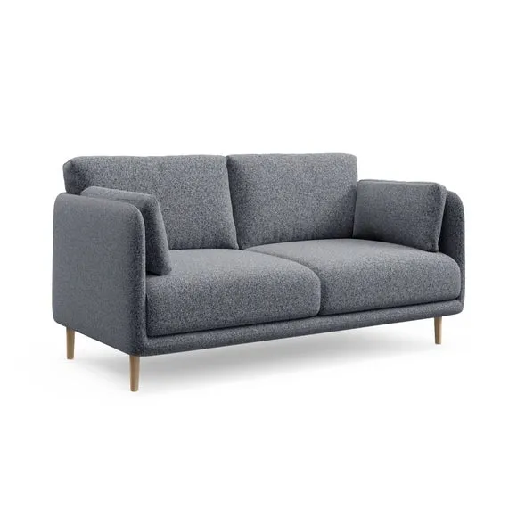 Armitage Navy Boucle 2 Seater Sofa 6