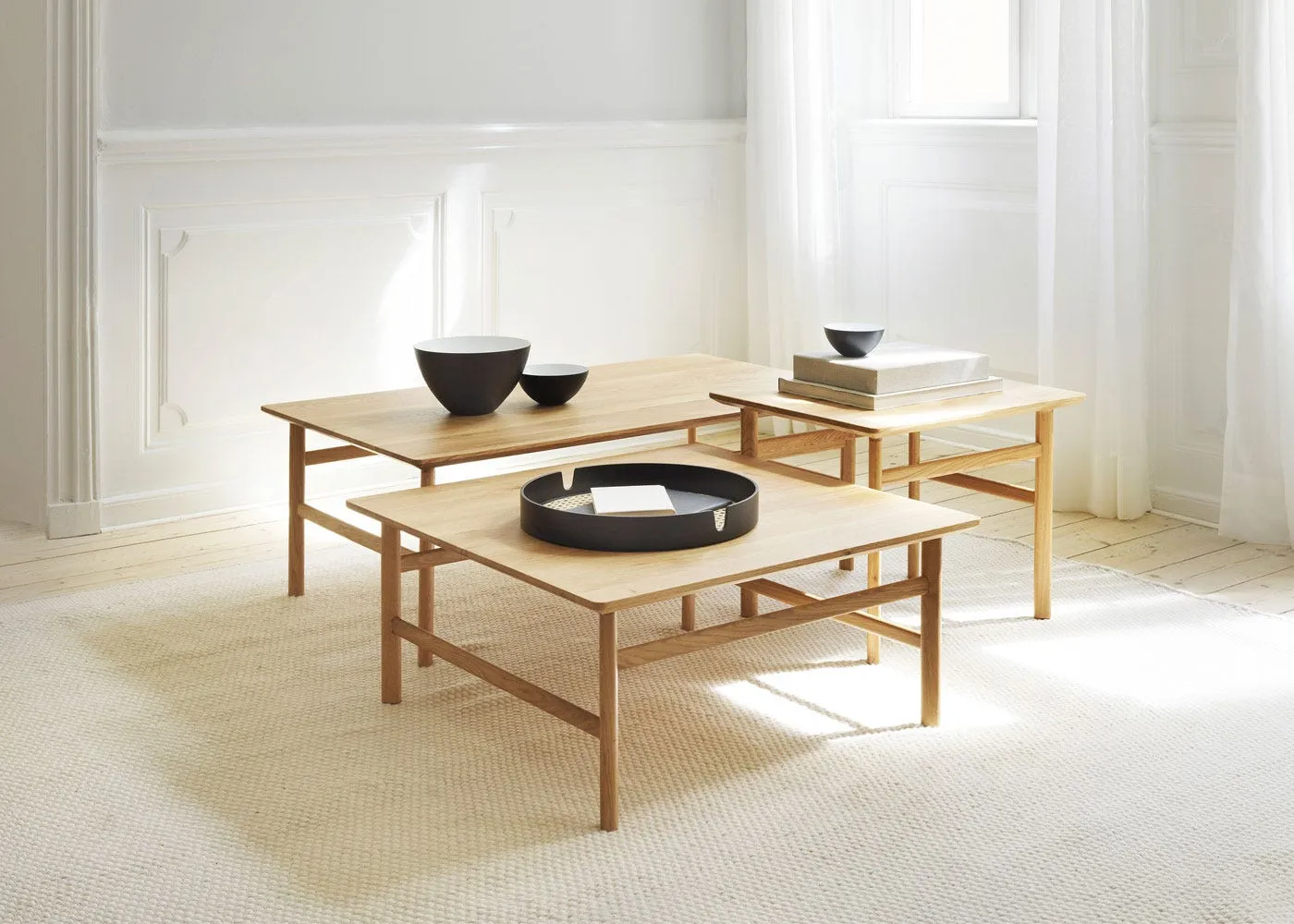 Normann Copenhagen Grow Coffee Table Large Oak 3
