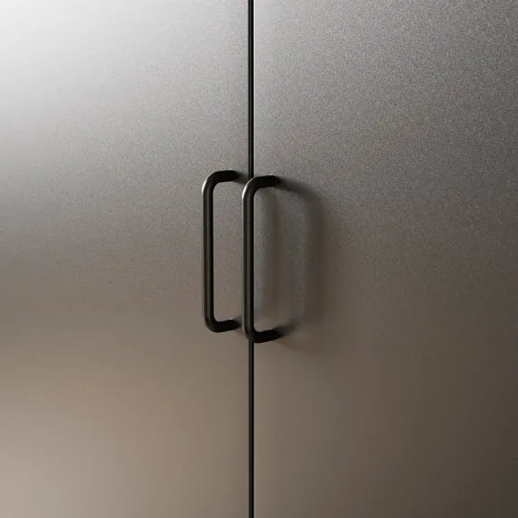 Helga Metal Tall Sideboard 3