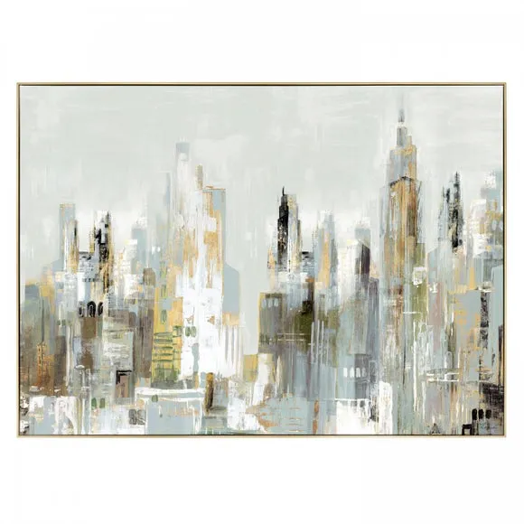 City Limits by Valeria Mravyan Framed Canvas 2