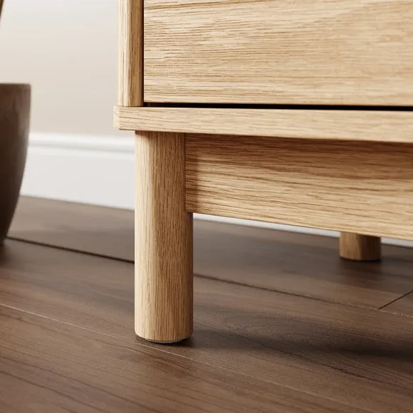 Mateo 2 Drawer Bedside Table 5