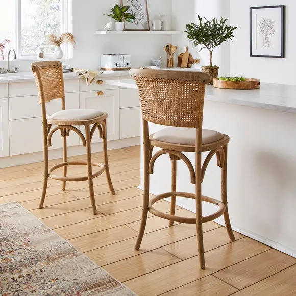 Florine Counter Height Barstool, Fabric 2