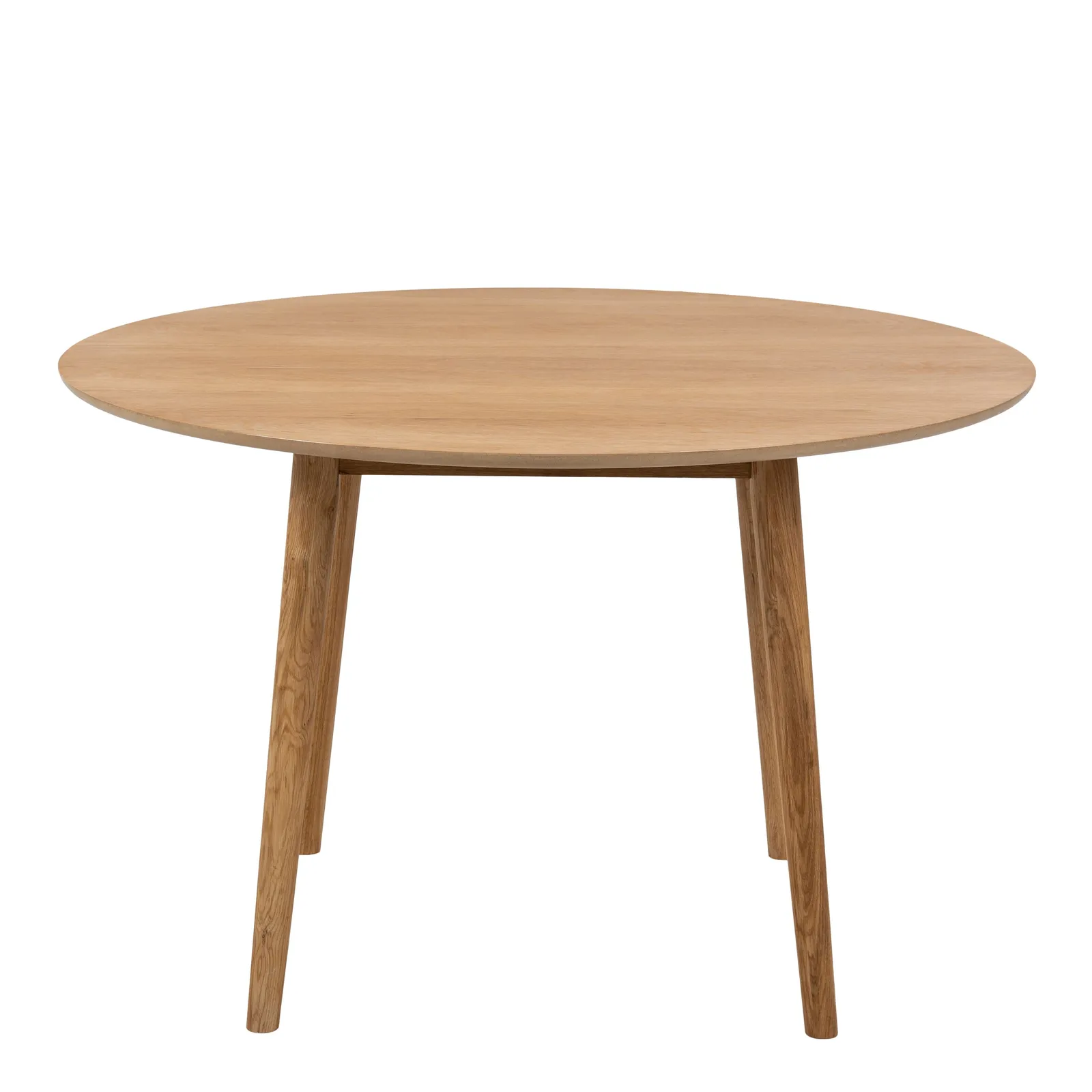 Furniture To Go A-Line Round Dining Table in White Oak in Light Oak 2