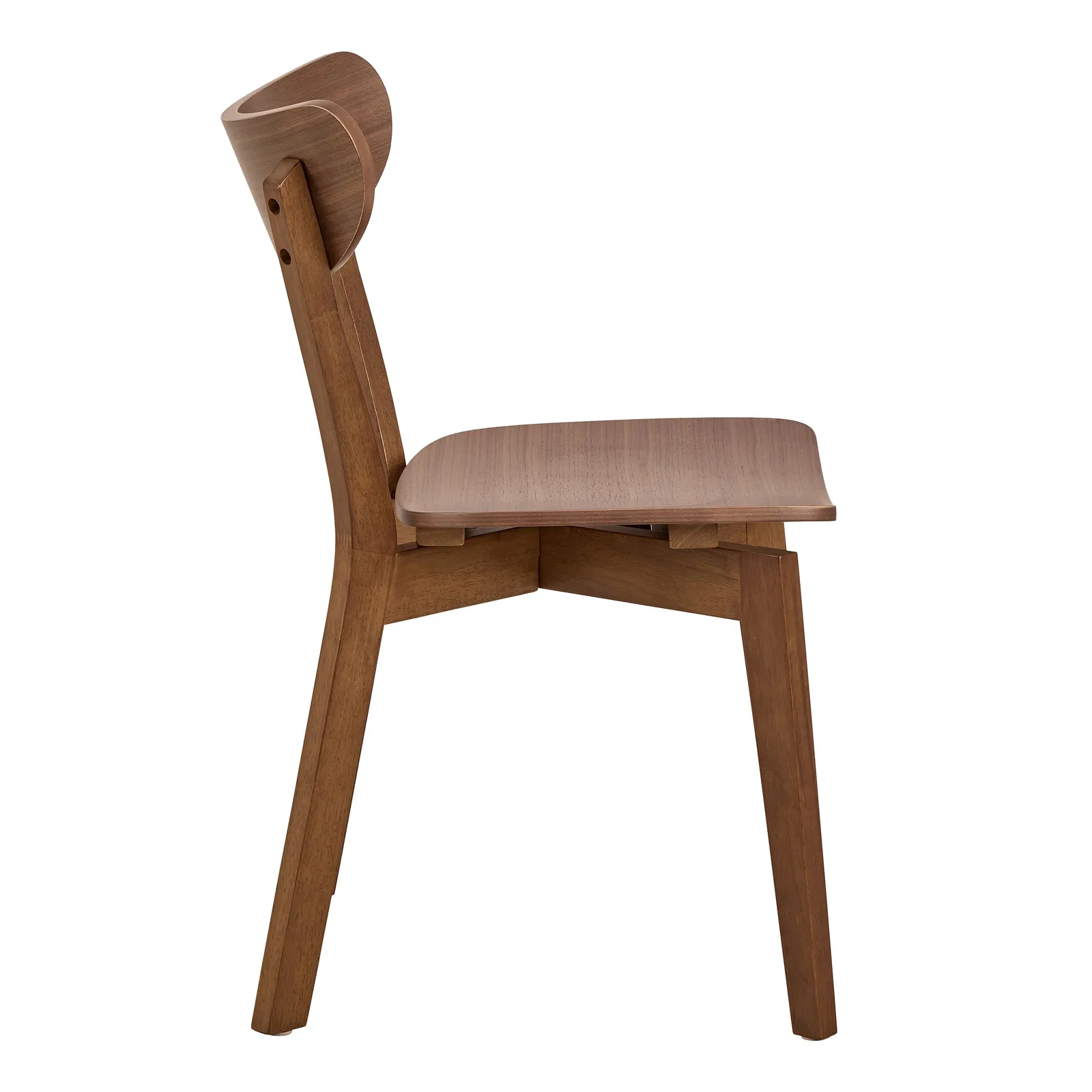 Furniture To Go Roxby Dining Chairs in Walnut Set of 2 3