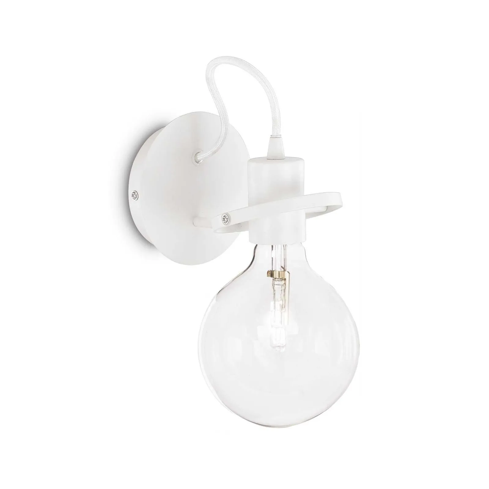 Netlighting Radio 1 Light Wall Light White E27