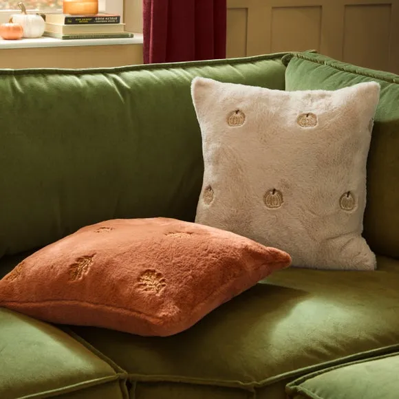 Furn. Autumn Pumpkins Square Cushion 5