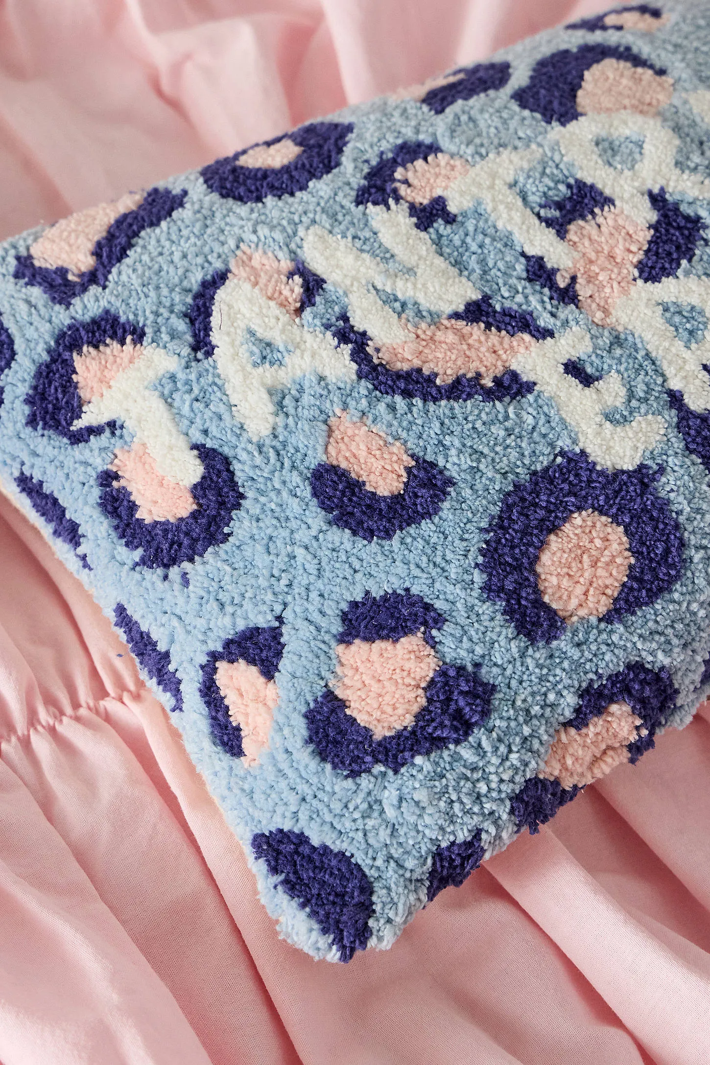 Tantrum Era Tufted Cushion - Blue 2
