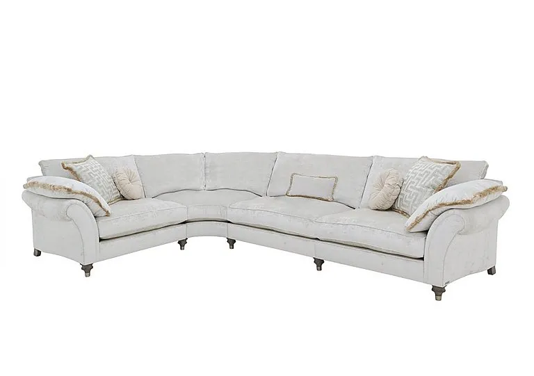 Princeton Ruched Medium Left Hand Facing Corner Sofa