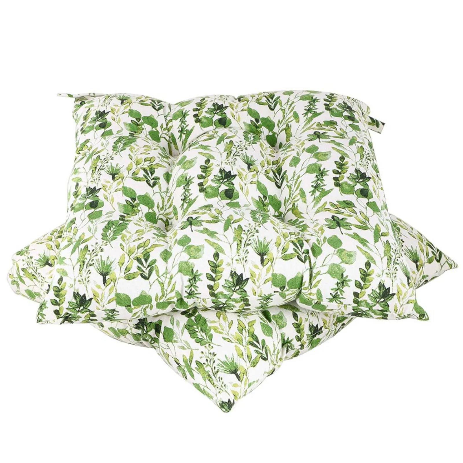 Dibor Vintage Green Arched Outdoor Garden Furniture Companion Seat Garden Bench with Free Set of 2 Green Seat Pad Cushions 4
