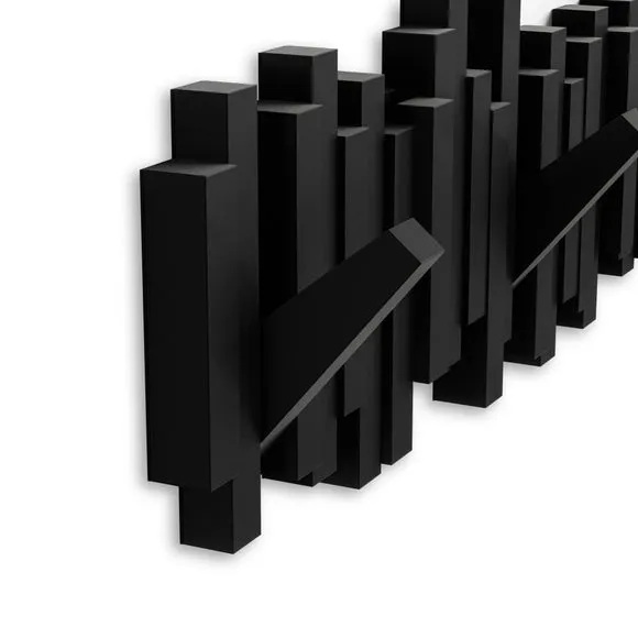Umbra Sticks 5 Hook Wall Mounted Coat Rack 5