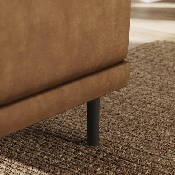 Mae Small Dining Bench, Faux Leather 4