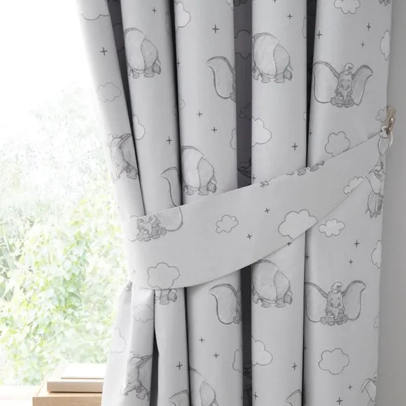 Disney Dumbo Dreamland Eyelet Curtains 4