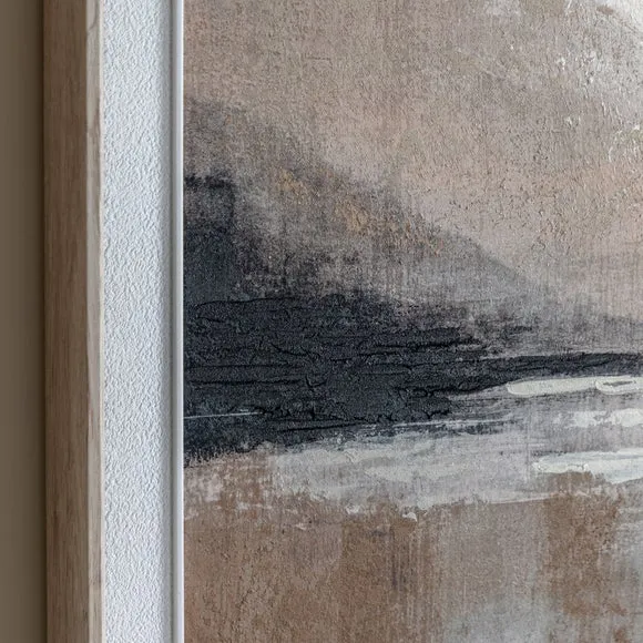 Cedar and Sage Contemporary Calm Mountains Framed Canvas 3