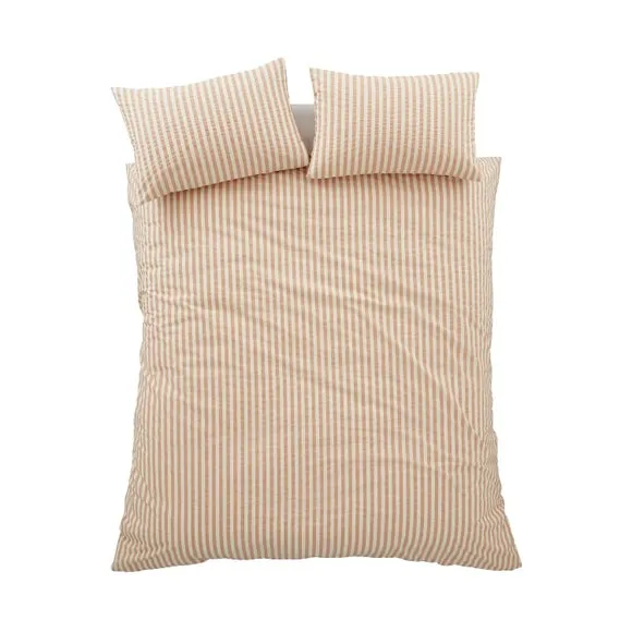 Pineapple Elephant Cotton Rich Woven Stripe Duvet Cover & Pillowcase Set 5