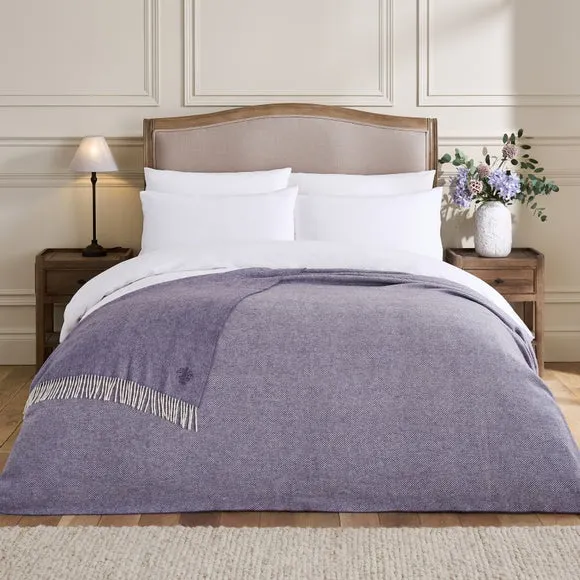 Dorma Merino Wool Throw Blanket 1