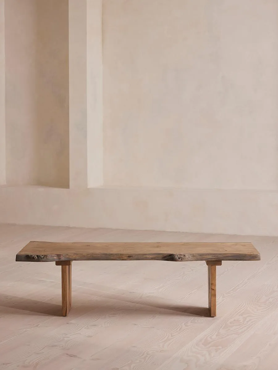 Calne Coffee Table, Light Oak, 160cm