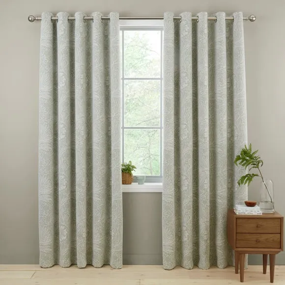 Marigold Blackout Eyelet Curtains 2