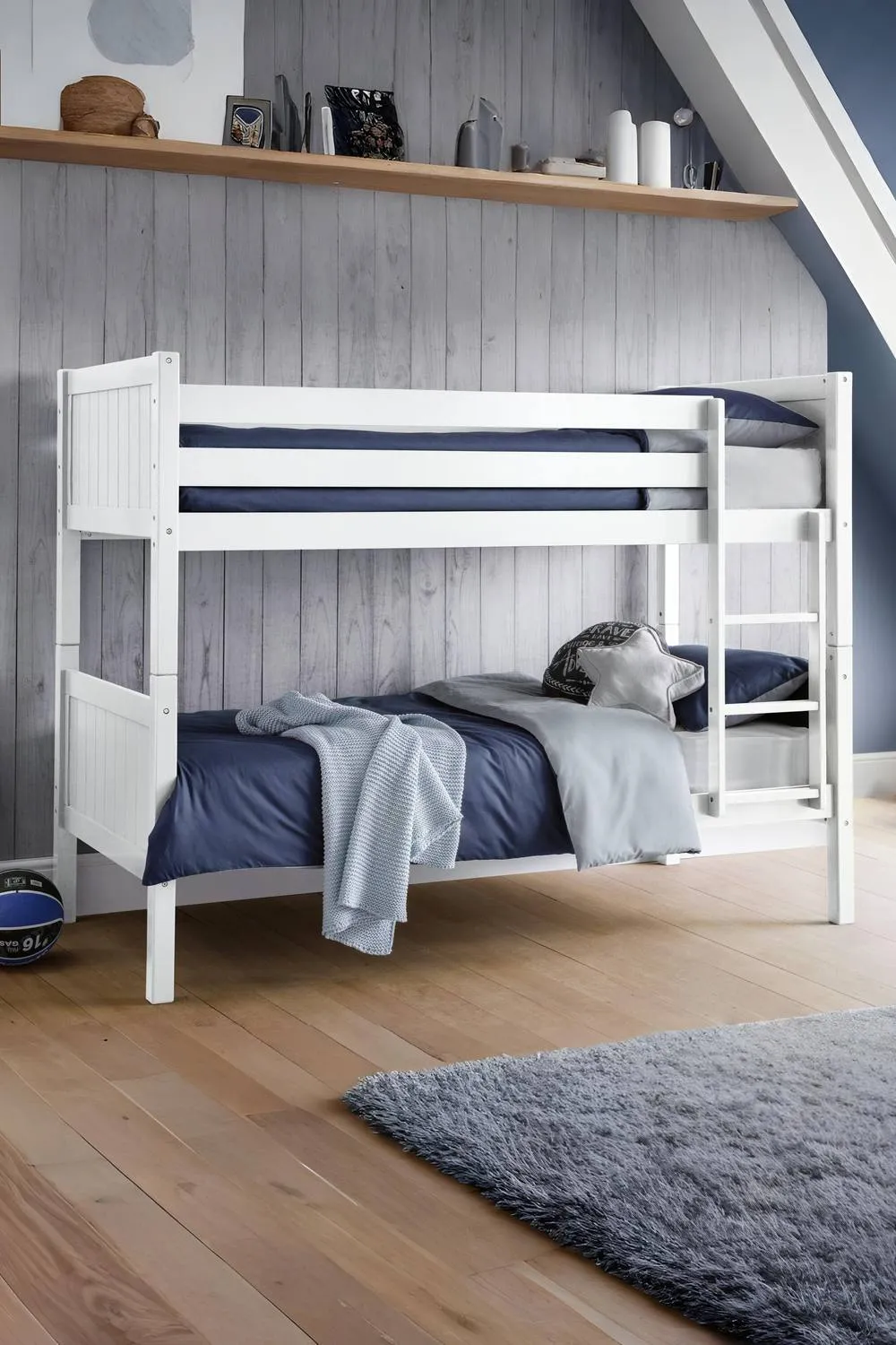 Julian Bowen Bella Bunk Bed in White