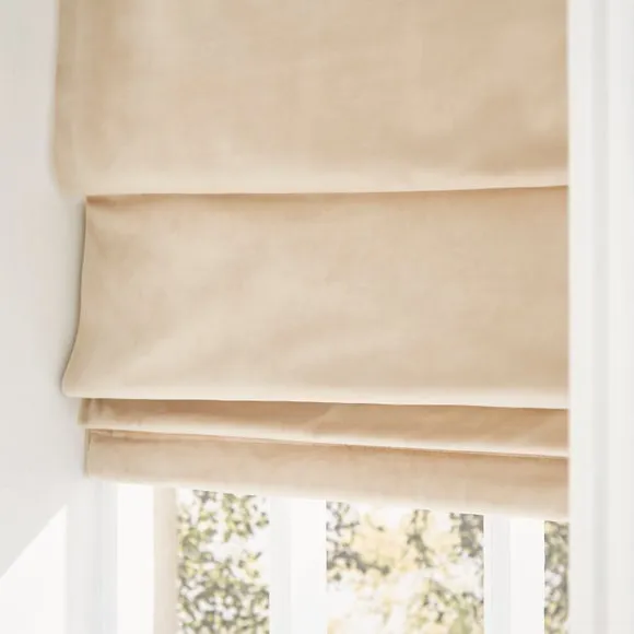 Recycled Velour Roman Blind 3