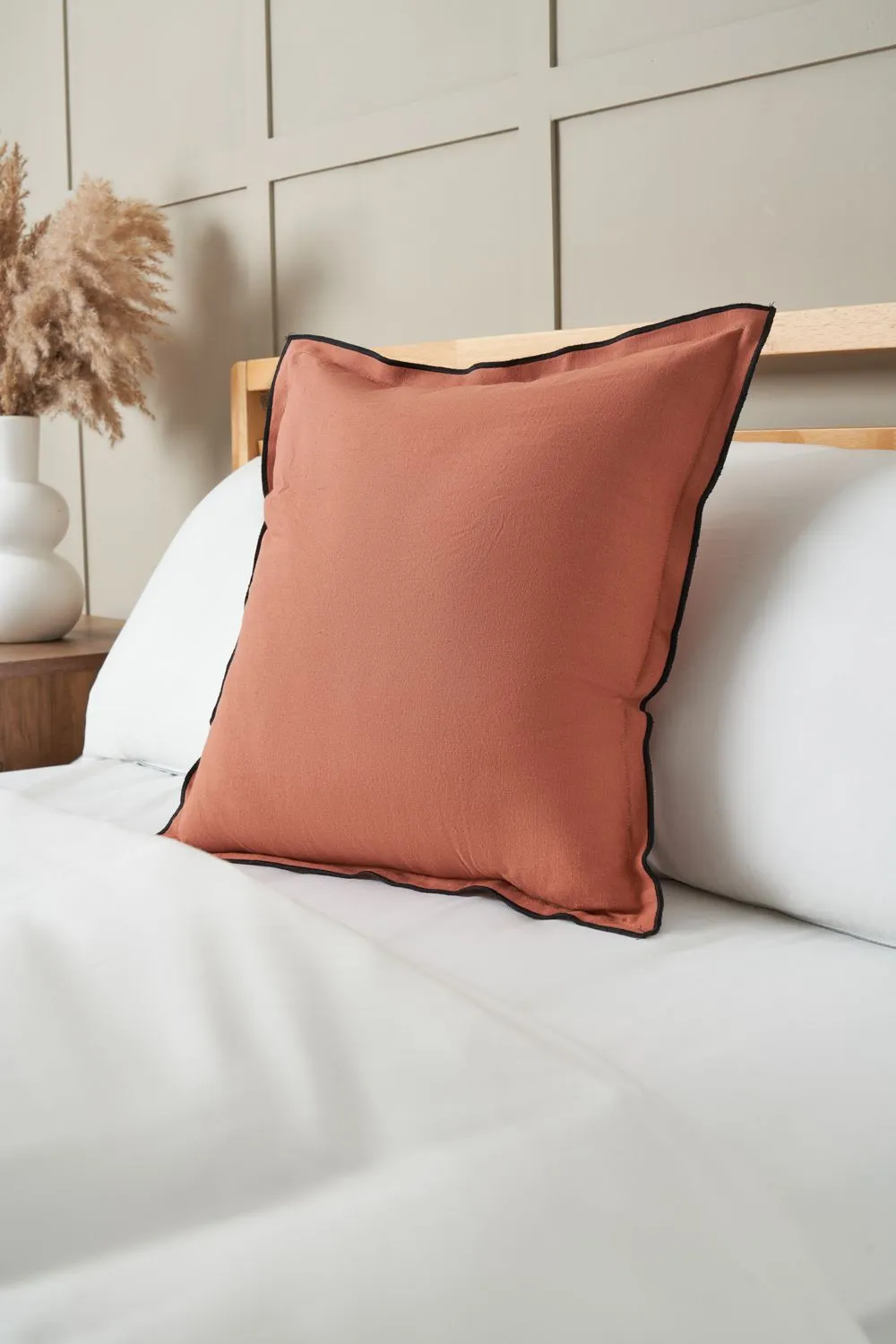 BHS Pierre Cushion in Red