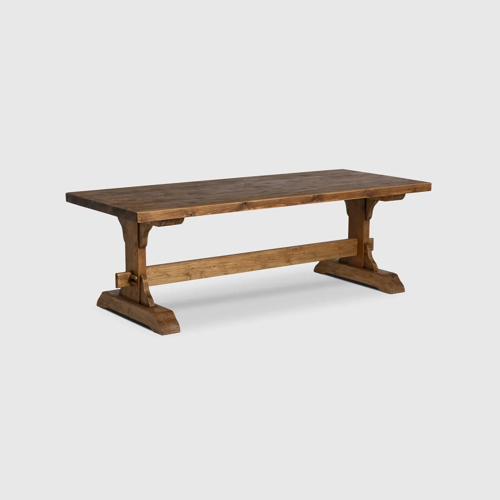 Covington Dining Table 240X100 Polished Timber Wood | W240cm | Barker & Stonehouse