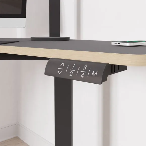 Gino Corner Height Adjustable Desk 5