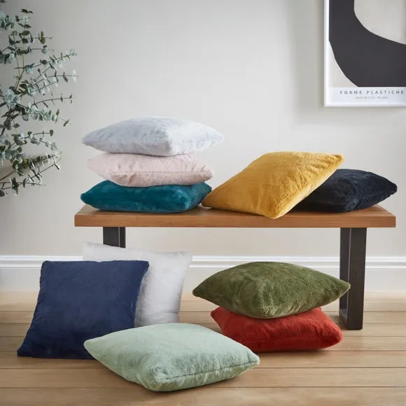 Adeline Faux Fur Cushion Cover 4