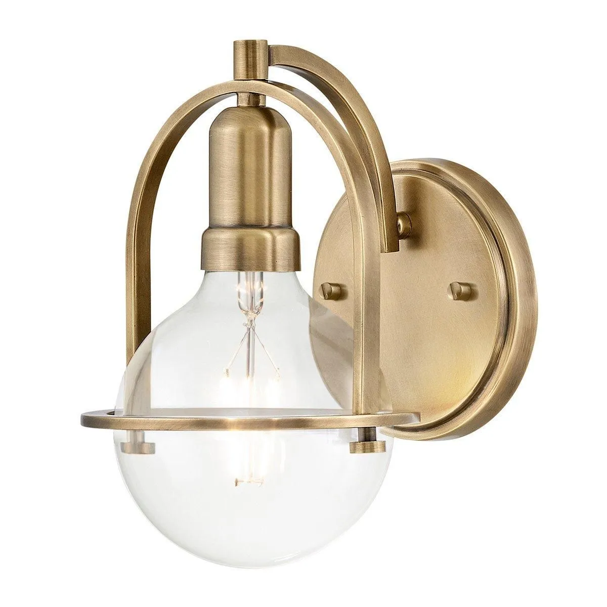 Netlighting Hinkley Somerset Wall Lamp Heritage Brass in Yellow