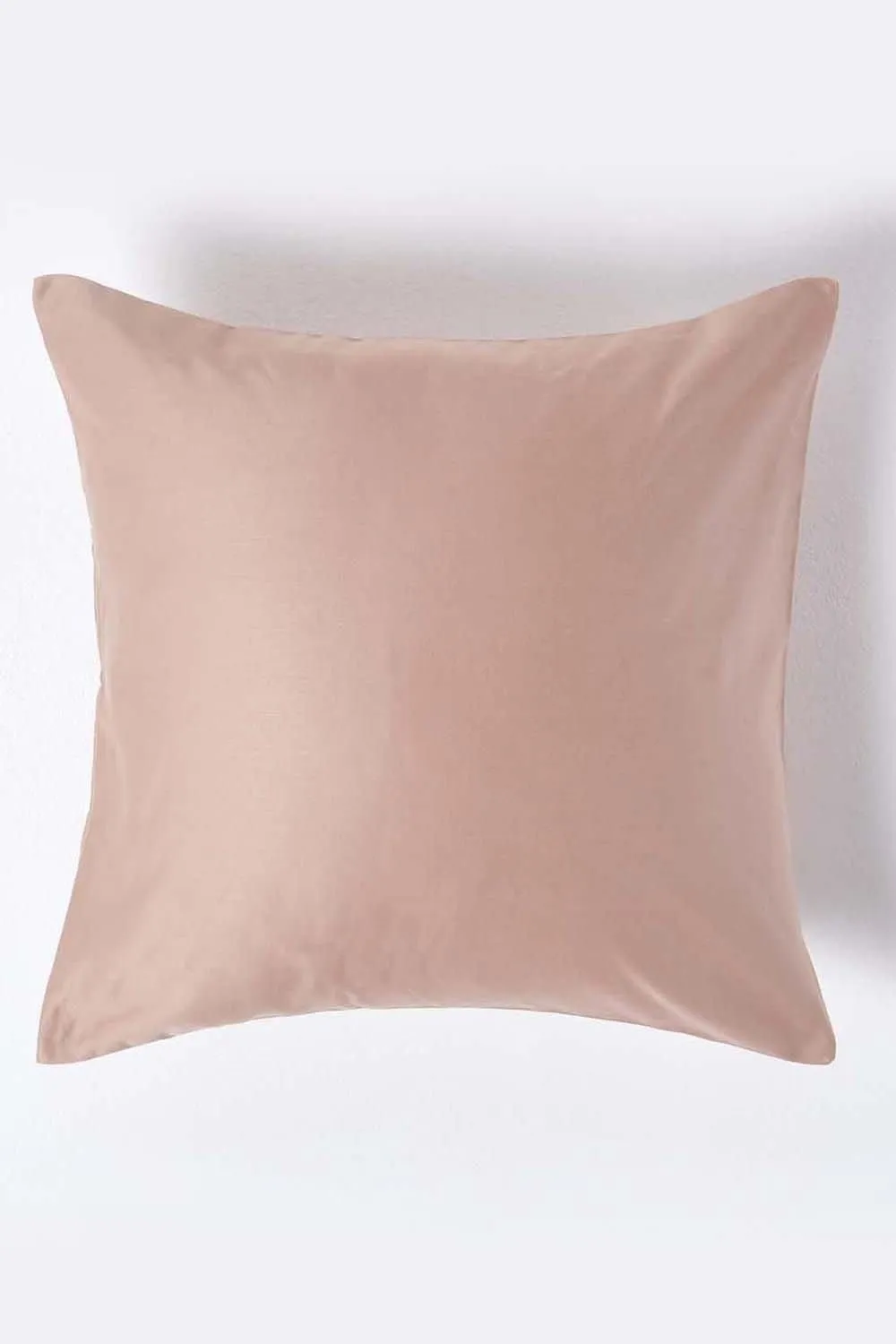 Homescapes Continental Egyptian Cotton Pillowcase 1000 TC, 40 x 40 cm in Beige 1