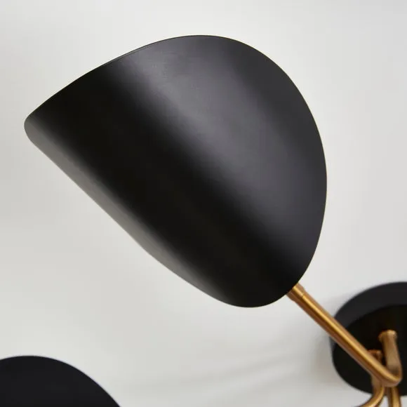 Elements Lyon 6 Light Semi Flush Ceiling Light 4