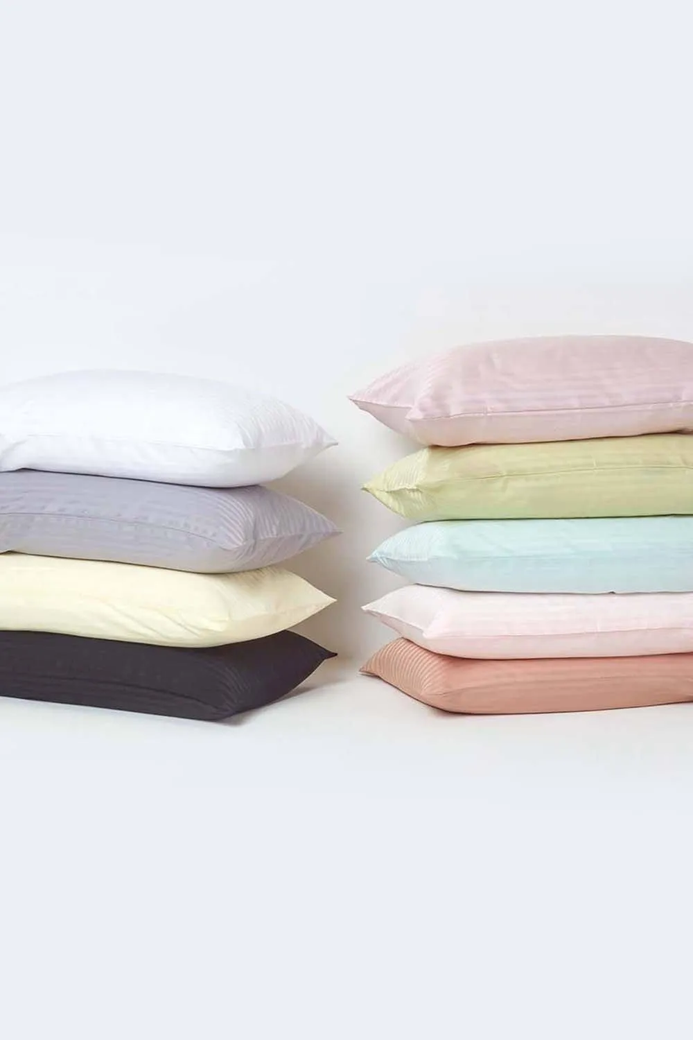 Homescapes Continental Egyptian Cotton Pillowcase 330 TC, 40 x 80 cm in Black 5