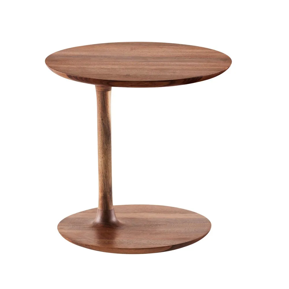 Artisan Bloop Side Table European Walnut 45cm 2