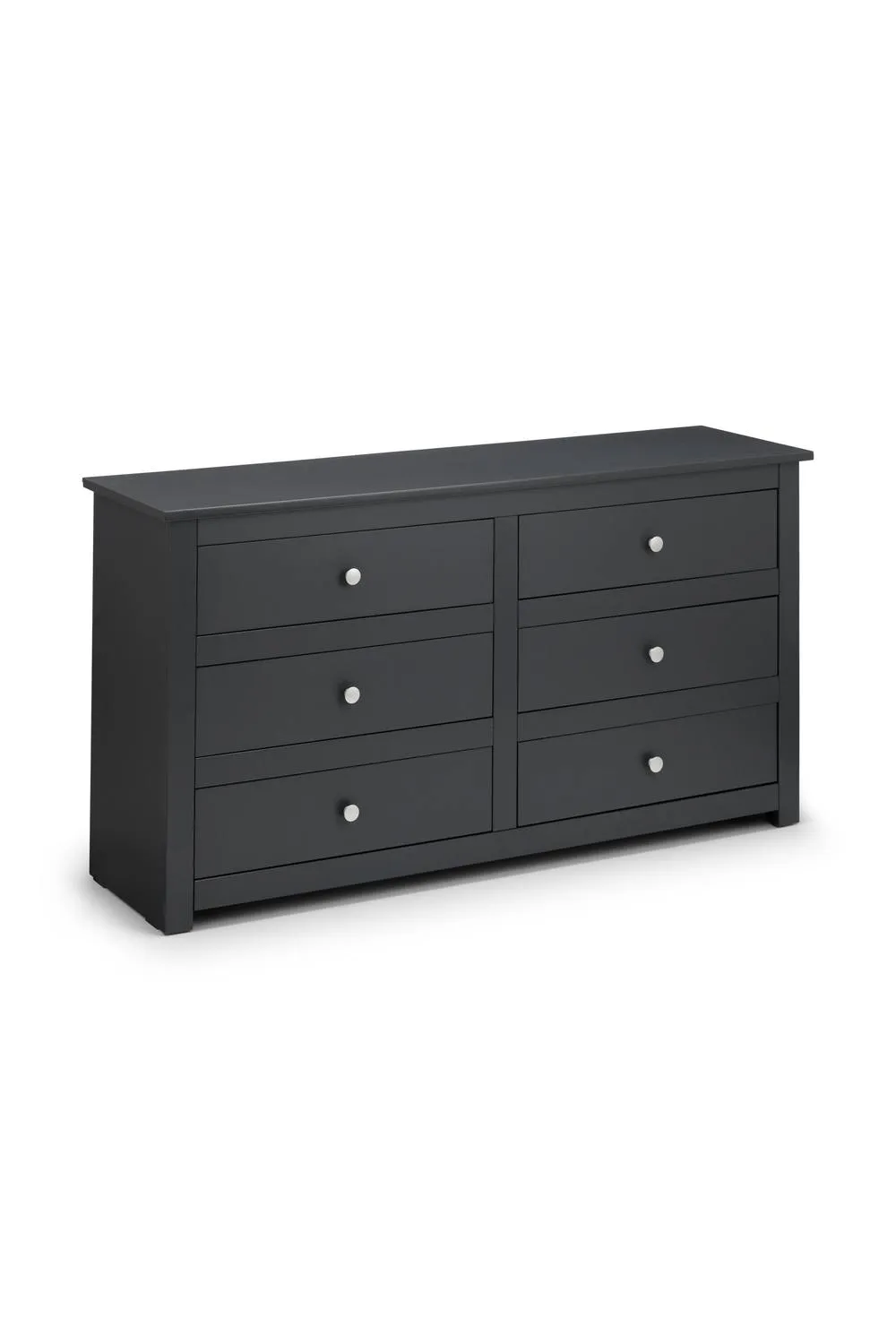 Julian Bowen Radley 6 Drawer Wide Chest in Black 3