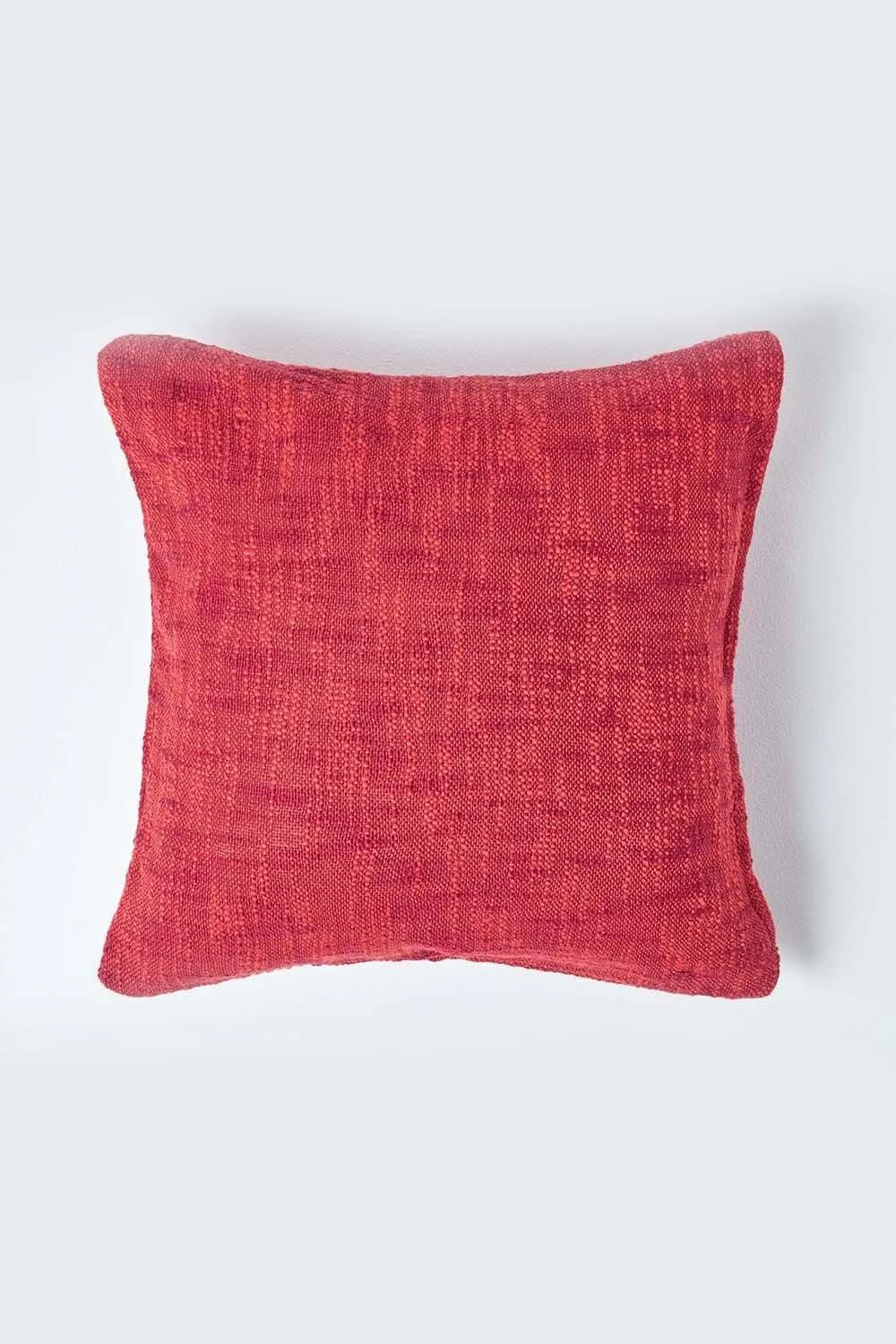 Homescapes Nirvana Cotton Cushion Cover in Orange 1