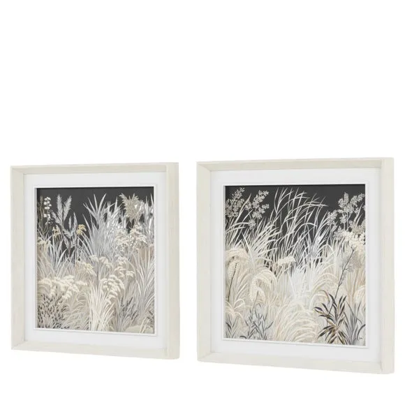 Cedar and Sage Set of 2 Evening Breeze Framed Canvases 5