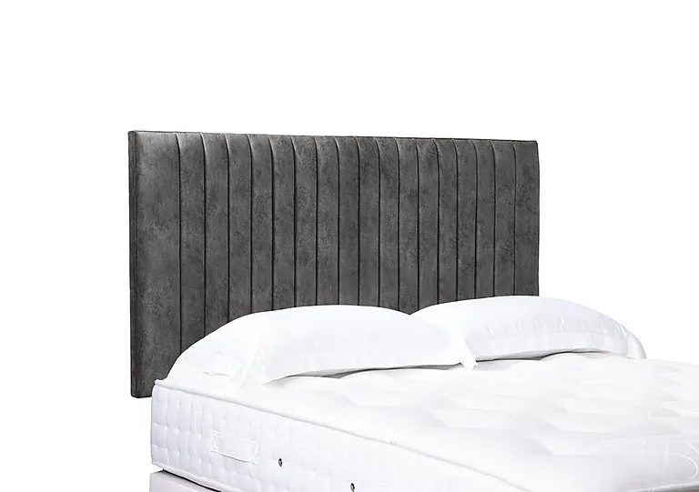Artisan Collection Cadenza High Strutted Headboard - Single - Daytona Pebble