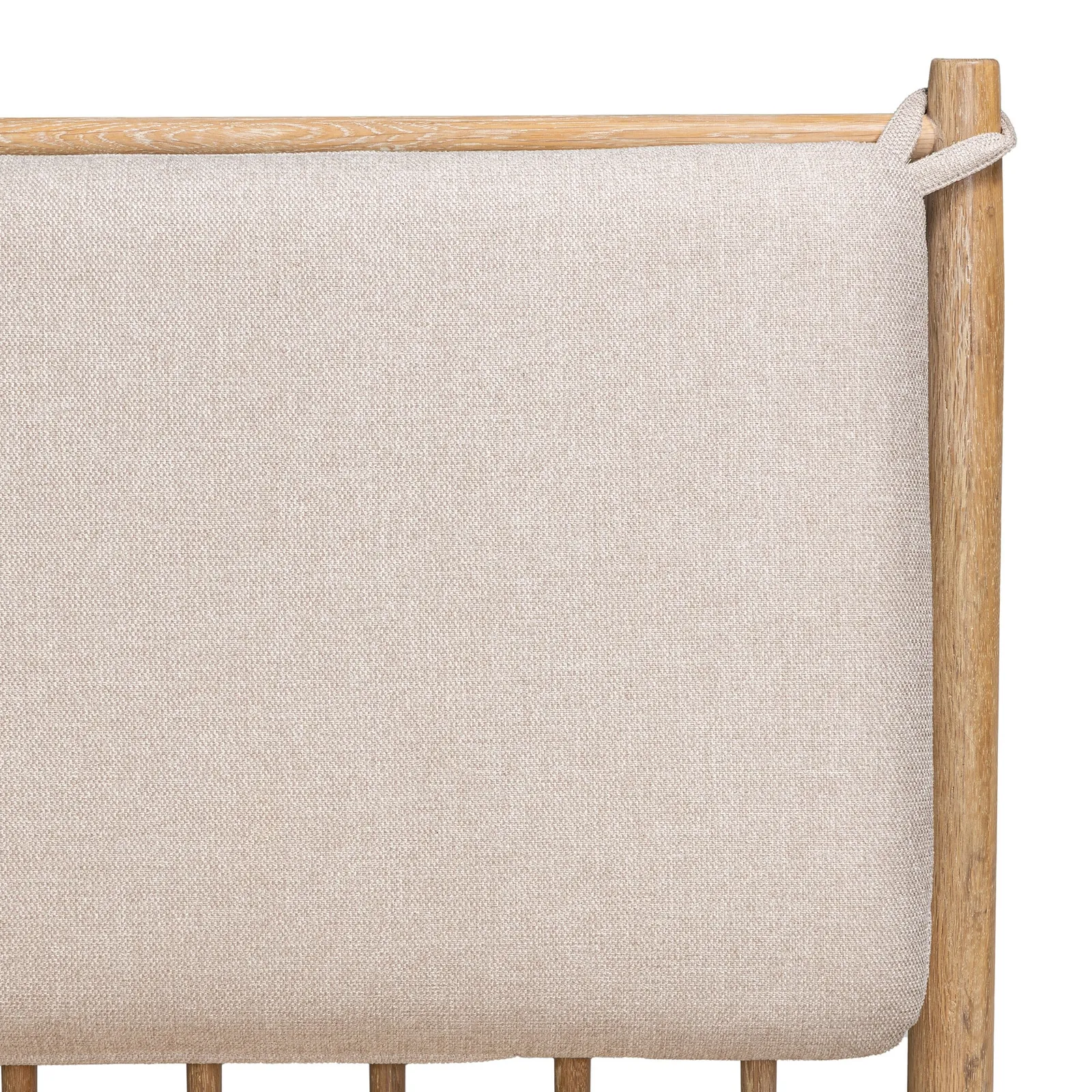 Valla 135Cm Bedstead + Cushion, Neutral Wood | Double | Barker & Stonehouse 3
