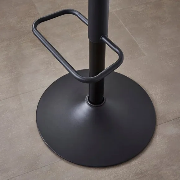 Montreal Height Adjustable Barstool, Faux Leather 4