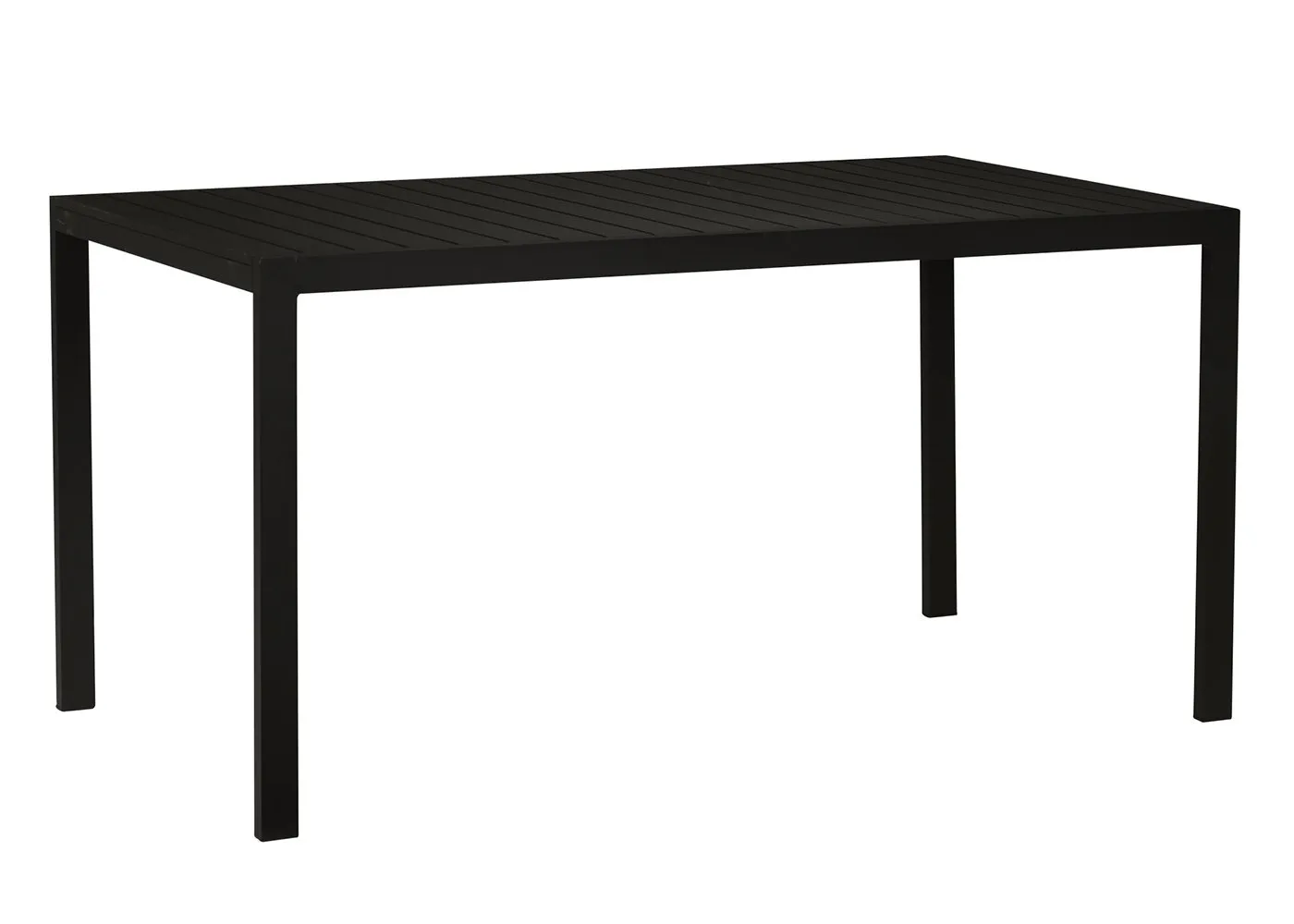 Case Eos Rectangular Outdoor Dining Table Black