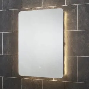 Wickes Titan Large Backlit LED Soft Edge Bathroom Mirror 2