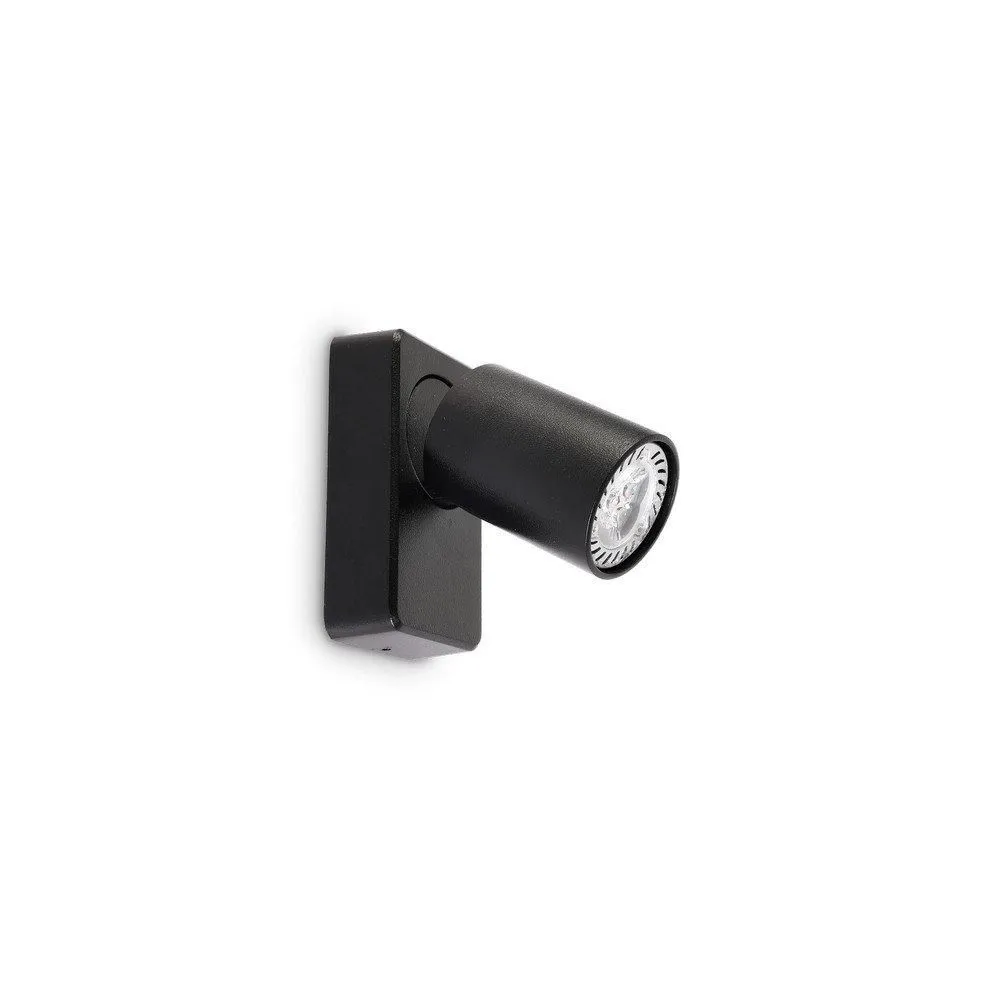 Netlighting Rudy Indoor Spotlight Wall Lamp 1 Light Black GU10