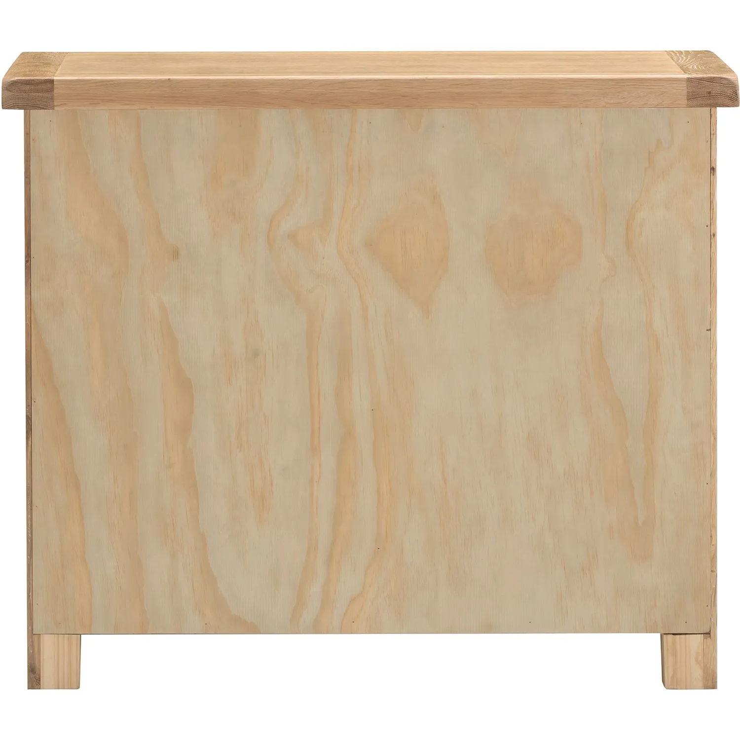 Seconique Windsor 3 Drawer Chest (Fully Assembled) in Light Oak 5