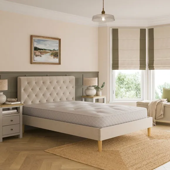 Emberly Chenille Bed Frame 2