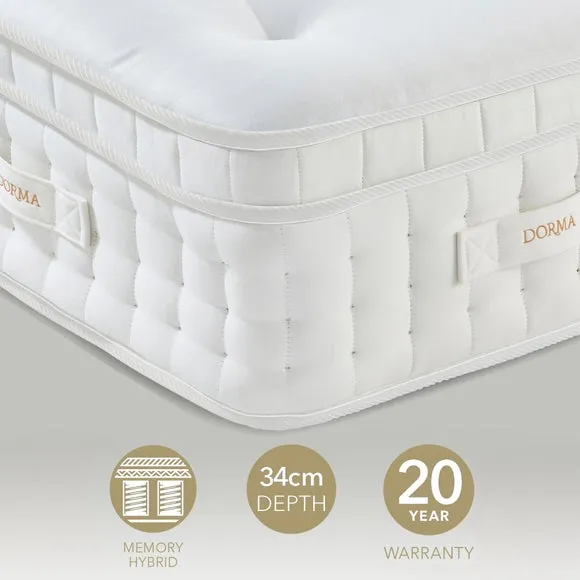Dorma Memory 5000 Pocket Memory Foam Boxtop Hybrid Mattress