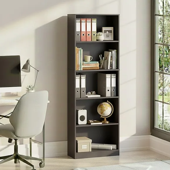 Cambridge 5 Tier Extra Large Bookcase 1