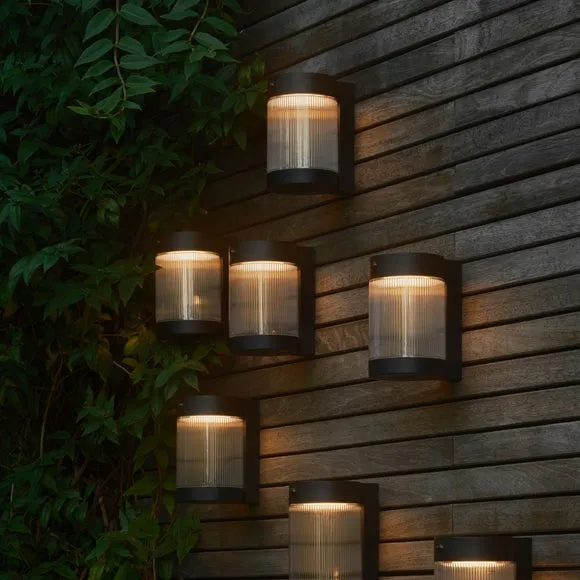 Nordlux Coupar Solar - Wall light - Black, Black 3