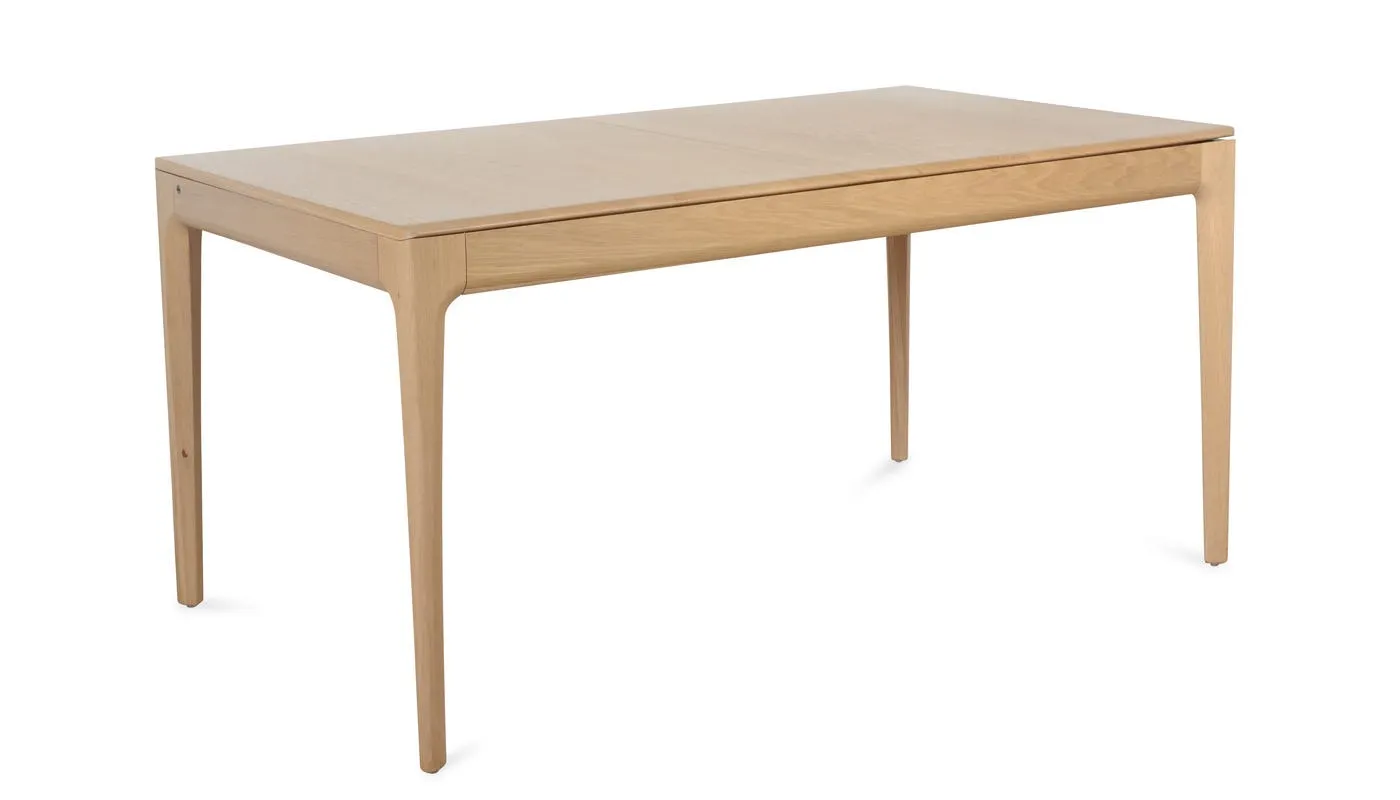 Ercol Romana Large Extending Dining Table Clear Matt Oak 8-10 Seater 1