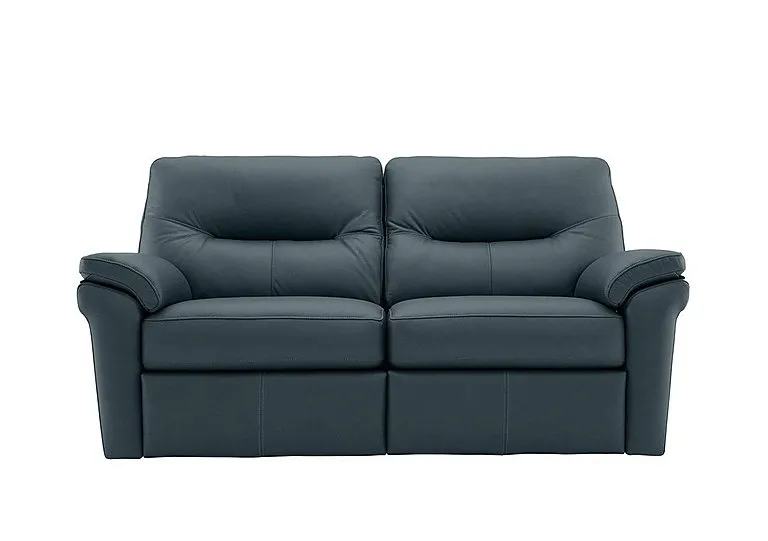 Seattle 2.5 Seater Leather Power Recliner Sofa with Power Lumbar