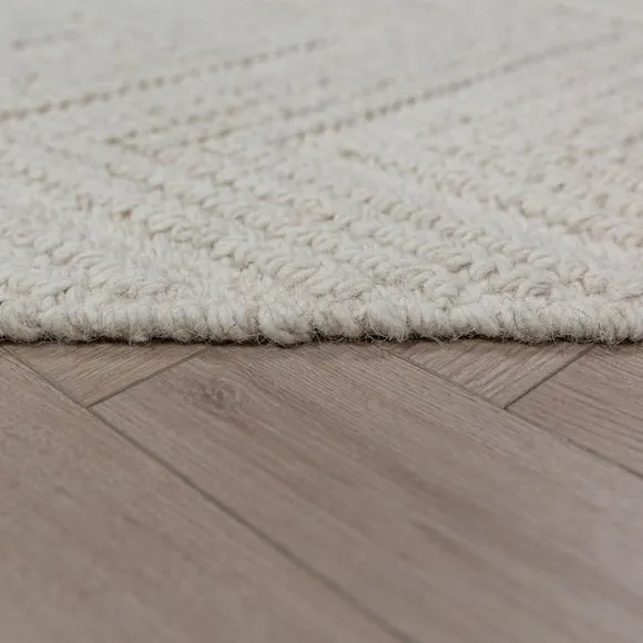 Margot Chevron Wool Rug 4