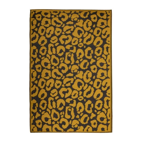 Fallen Fruits Leopard Outdoor Rug 2